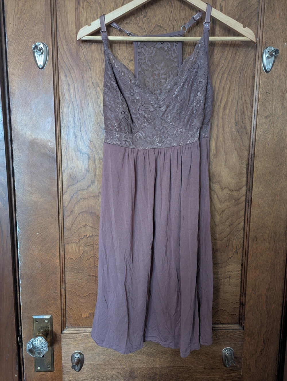 Kindred Bravely Lace Nursing Nightgown
